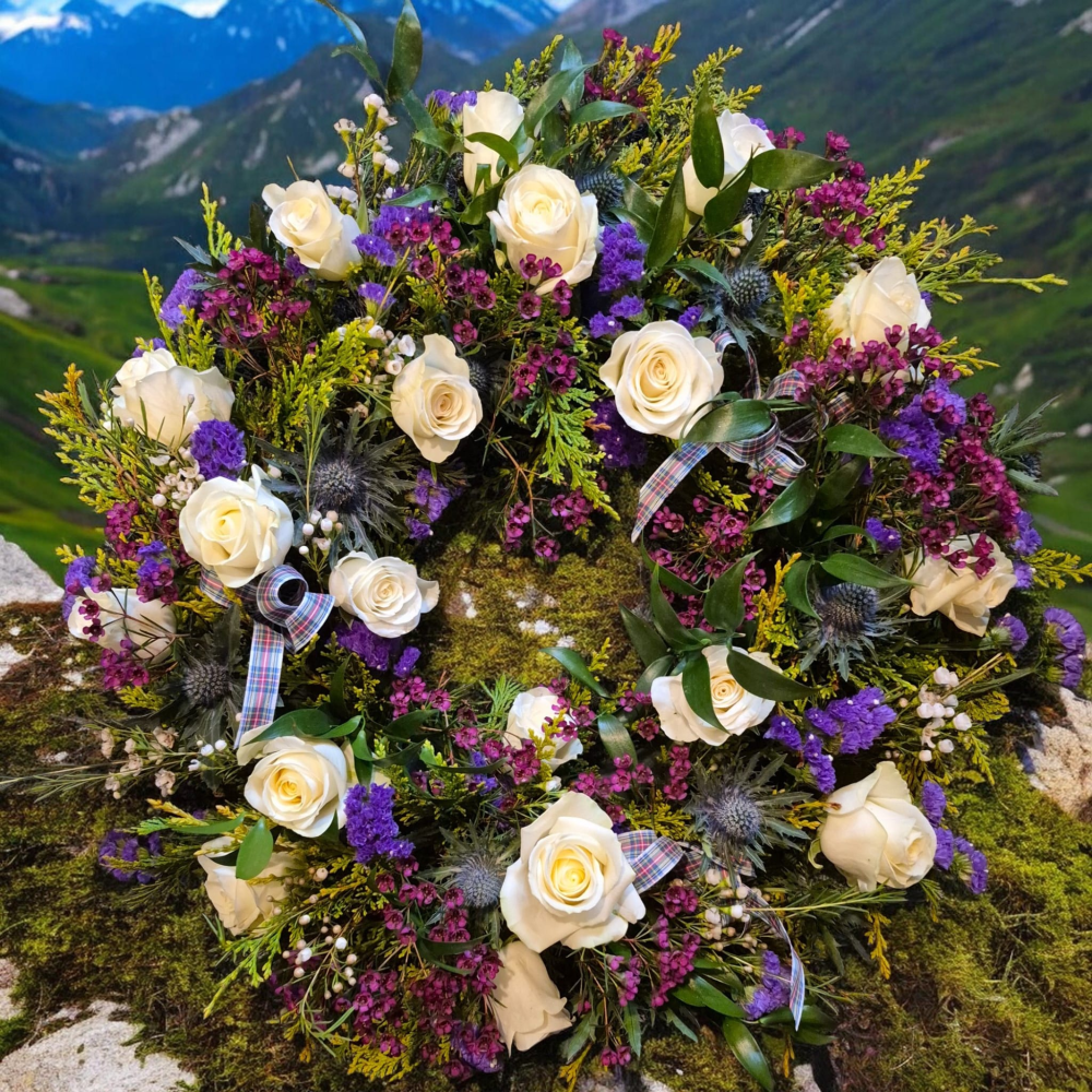 Highland Remembrance Wreath Product Image